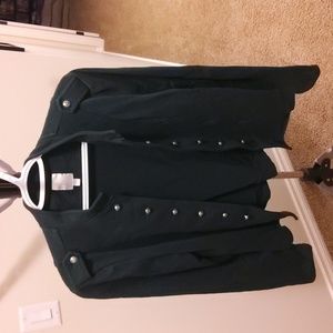 Twik Deep GREEN Military Style Full Sleeve Blazer